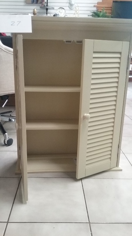 Wall Cabinet, Beige
