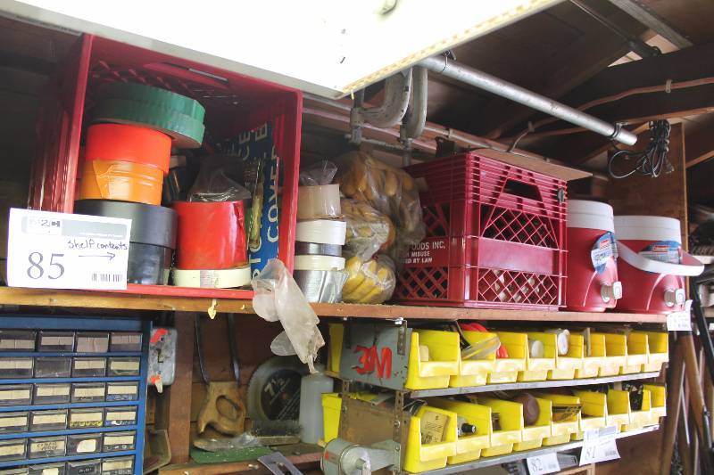 lot 85 image: Coleman Water Coolers, Misc Rolls of Tape, And More