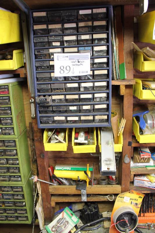 lot 89 image: Organizer Bins, Hardware, And More