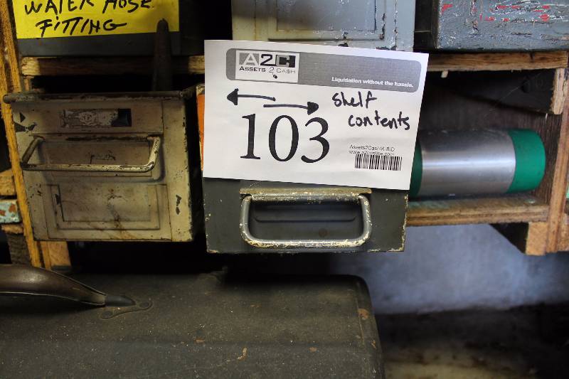 lot 103 image: Organizer Bins, Hardware, And More