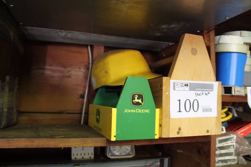 lot 100 image: Wood Tool Boxes, And More