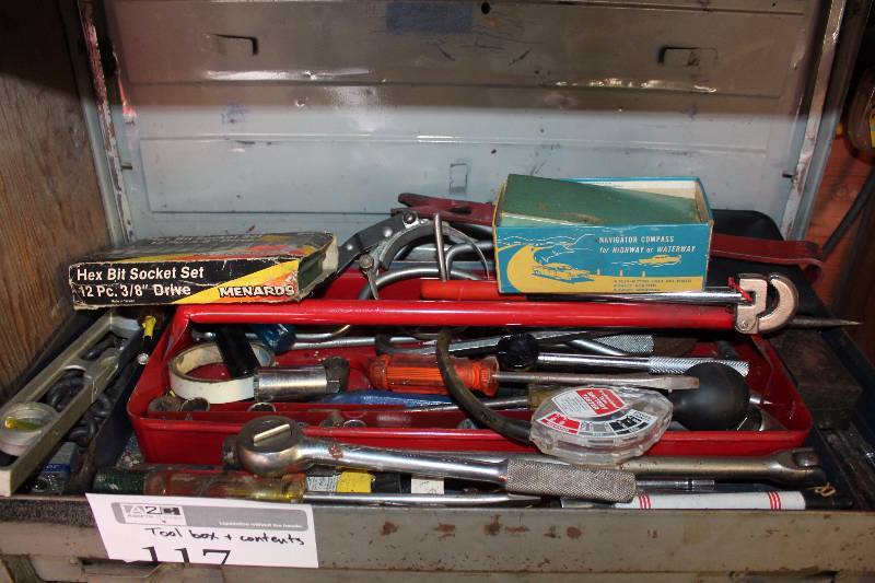 lot 117 image: Tool Box