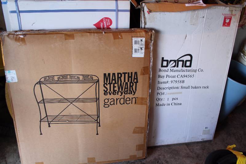 lot 168 image: Martha Stewart Bakers Rack
