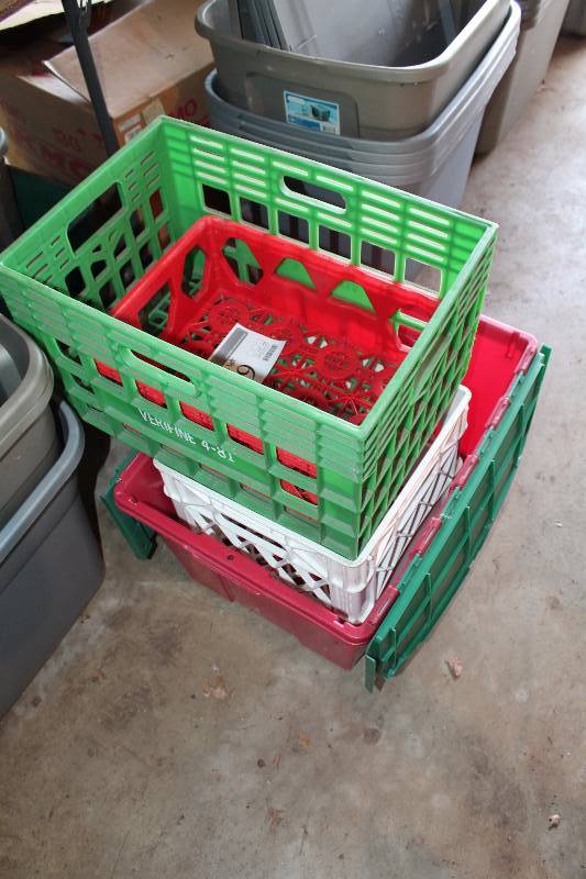 lot 179 image: Plastic Crates