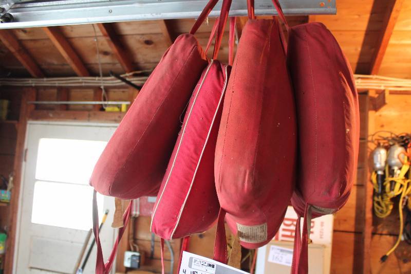 lot 217 image: Lot of (4) Bur-Tex Flotation Devices