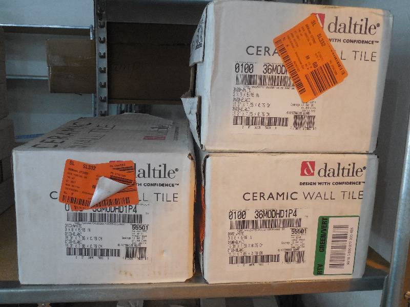 lot 26 image: Daltile Rittenhouse Square White 3 in. x 6 in. Modular Ceramic Wall Tile (37.5 sq. ft.)