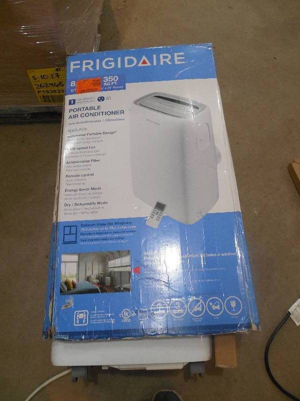 lot 96 image: Frigidaire 8,000 BTU 3-Speed Portable Air Conditioner with Dehumidifier