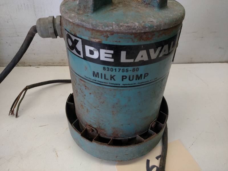 lot 67 image: GE De Laval 13 hp. Milk Pump Motor...