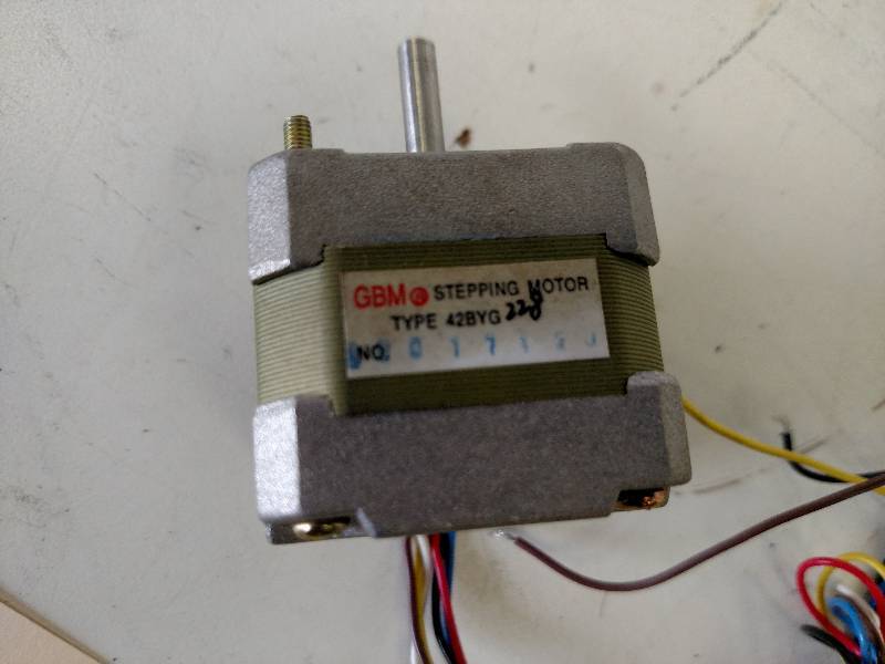 lot 71 image: GBM Type 42BYG228 Stepper Motor, Wo...