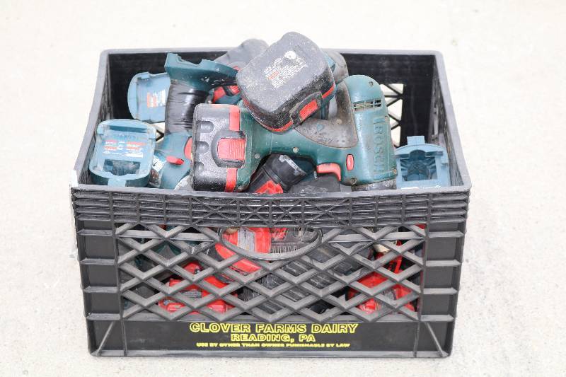 Tub of Bosch Drills