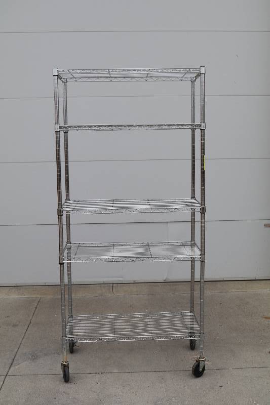 Metal Shelving Unit