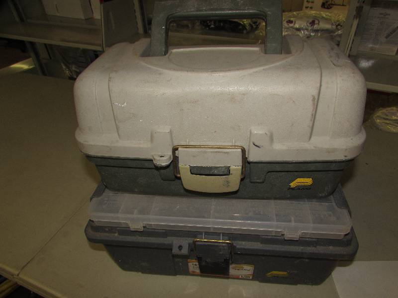TWO TACKLE BOXES