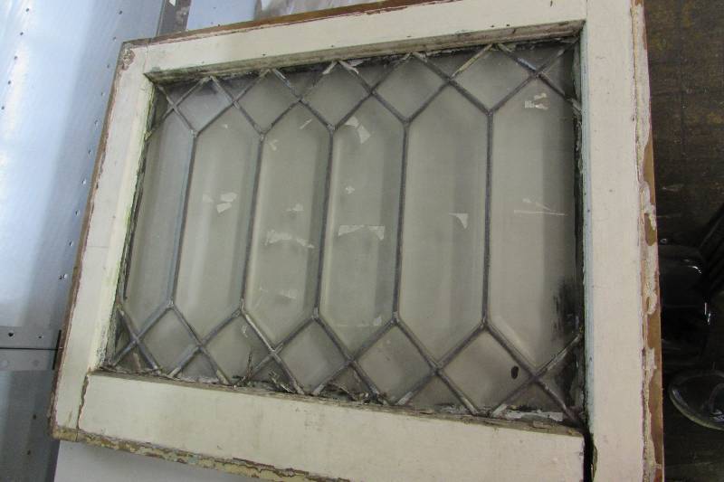LEAD GLASS WINDOW