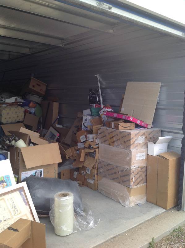 lot 2 image: Storage unit, False Ceilning tiles
