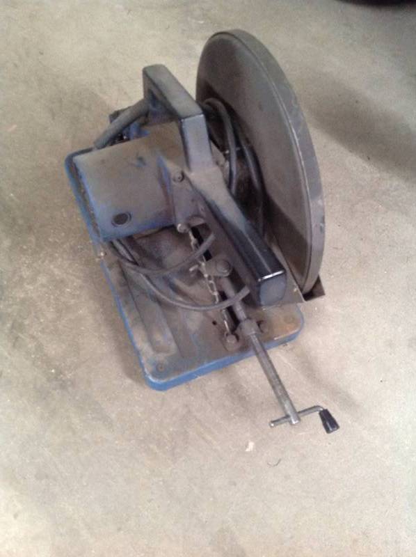 lot 70 image: Ryobi Electric 14 chop saw
