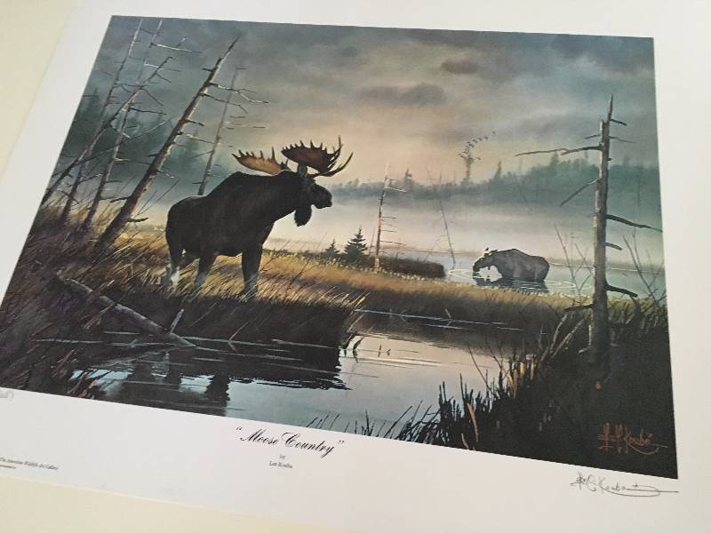 Moose Country by Les Kouba Artist Proof