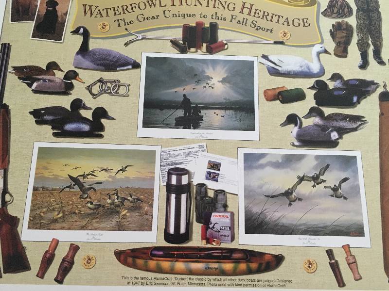 Waterfowl Hunting Heritage by Les C. Kouba Signed Print