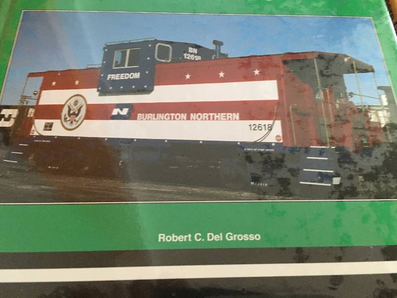Burlington Northern Train Rail Road Cabooses Books