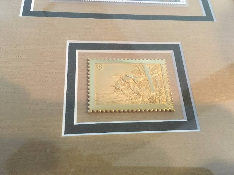 Ducks Unlimited Framed Stamps Prints 2007