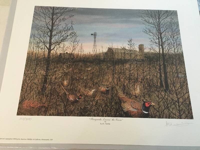 1998 Published by American Wildlife Art Galleries by Les C. Kouba