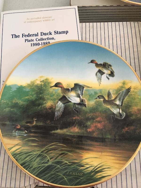 Ducks Unlimited lot of 3 plates