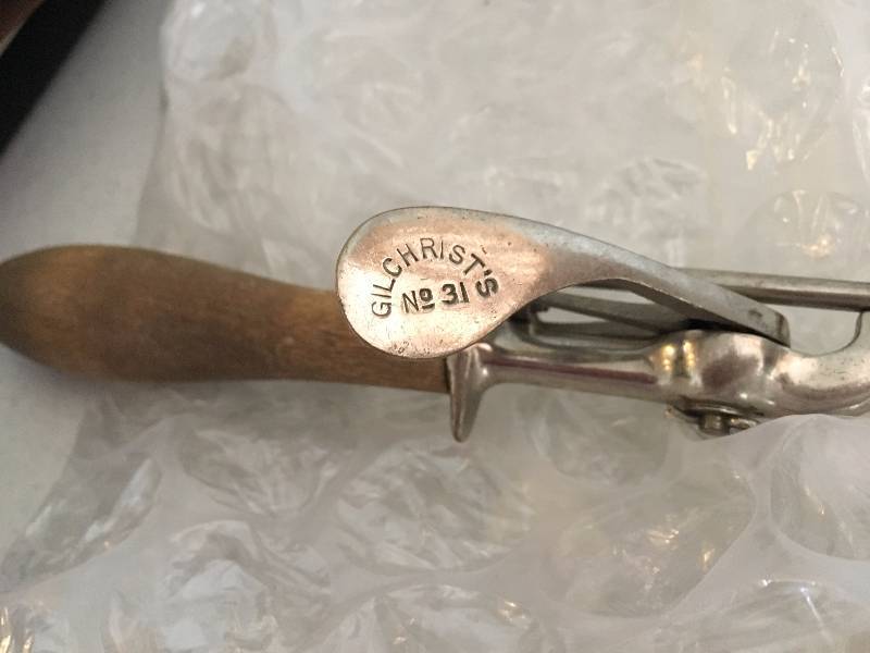 Vintage Gilchrists Ice Cream Scooper &  Salt & Pepper Shakers