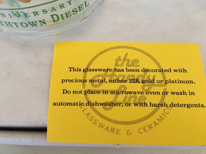 The Handy Line North town Diesel Collectors Glasses