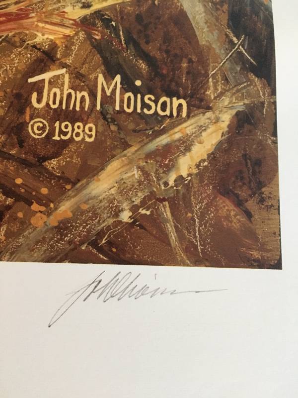 Prairie Thunder by John G. Moisan 1989 Pheasants Forever