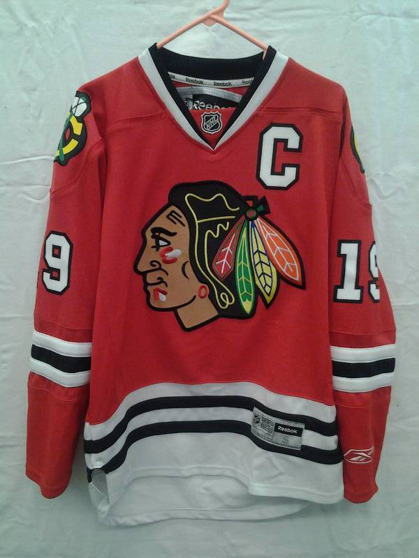 Reebok NHL #19 Teows Blackhawks Size Small