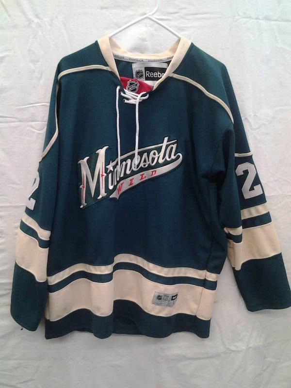 Reebok NHL Mn Wild #22 Neiderreiter Size Large