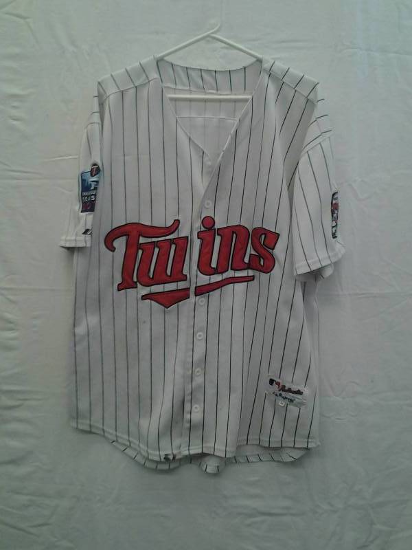 Mn Twins Authentic Majestic #7 Mauer Jersey Size 54