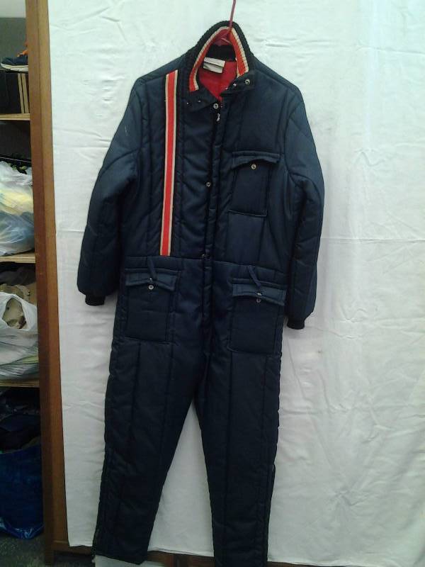 Vintage Western Field Snowmobile Suit Size Large