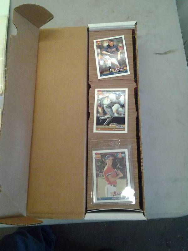 1991 Topps Complete Set Excellent Condition
