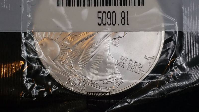 2003 American Silver Eagle
