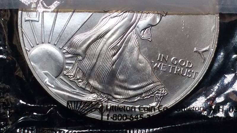 2001 American Silver Eagle