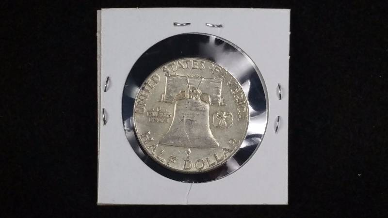 1961 Franklin Silver Half Dollar