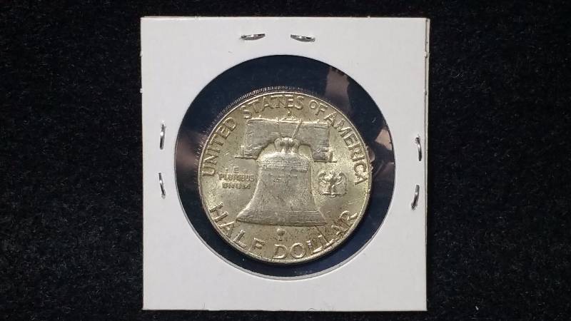1961 Franklin Silver Half Dollar