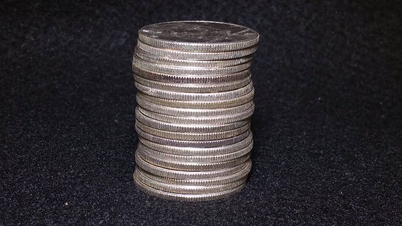 (20) Roll of 1967 Kennedy Silver Half Dollars