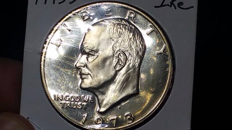 1973 S Ike Proof Dollar