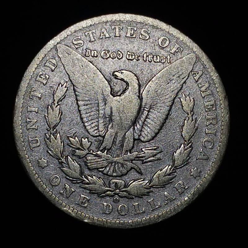 1891 O Morgan Silver Dollar