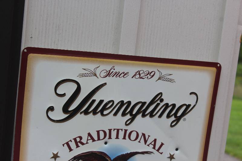 lot 14 image: Yuengling Traditional Lager Sign