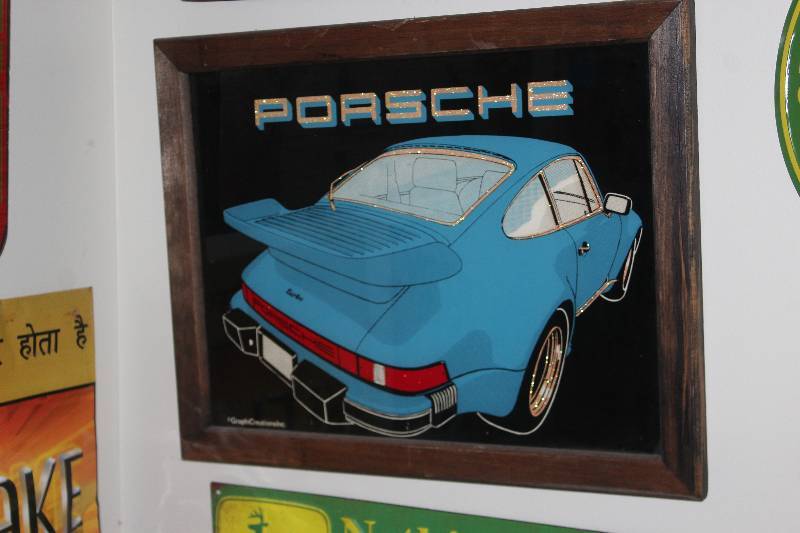 lot 71 image: Porche Framed Wall Art