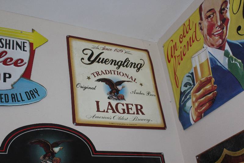 lot 75 image: Yuengling Traditional Lager Metal Sign