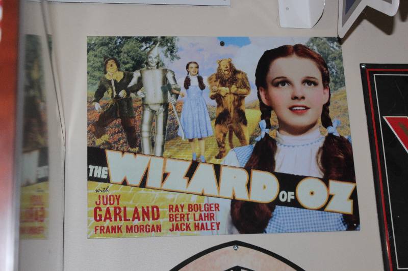 lot 82 image: Wizard Of Oz Metal Movie Poster