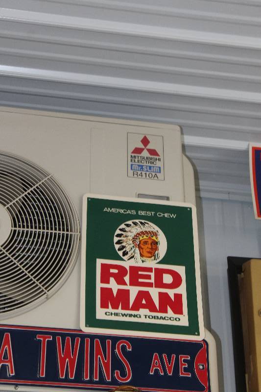 lot 59 image: Red Man Tobacco Sign