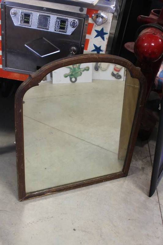lot 163 image: Framed Wall Mirror