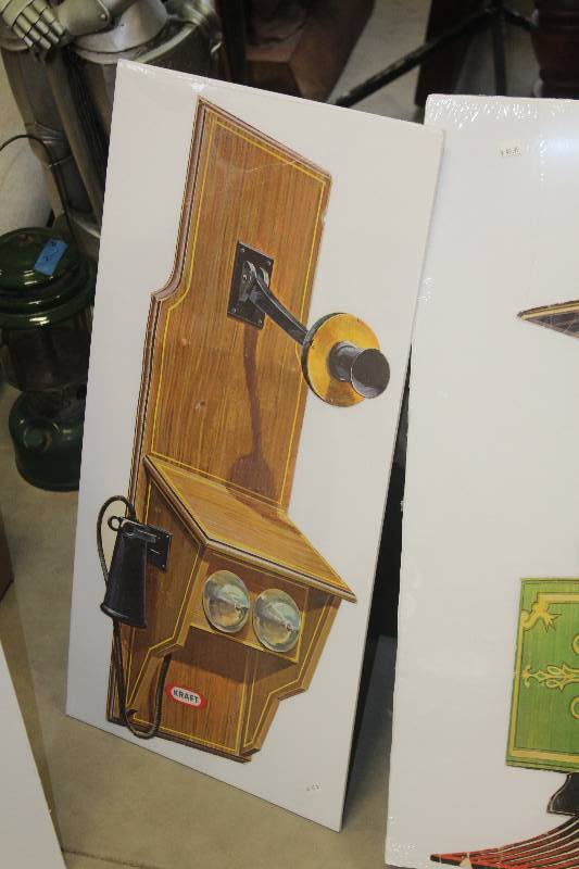 lot 167 image: Kraft Cheese Telephone Wall Art