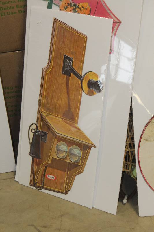 lot 174 image: Kraft Cheese Telephone Wall Art