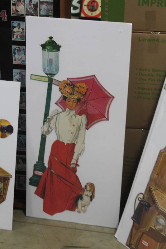 lot 175 image: Kraft Cheese Lightpole Wall Art