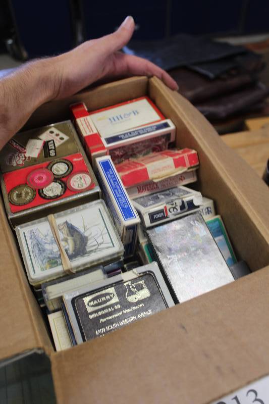lot 215 image: Box of Playing Cards